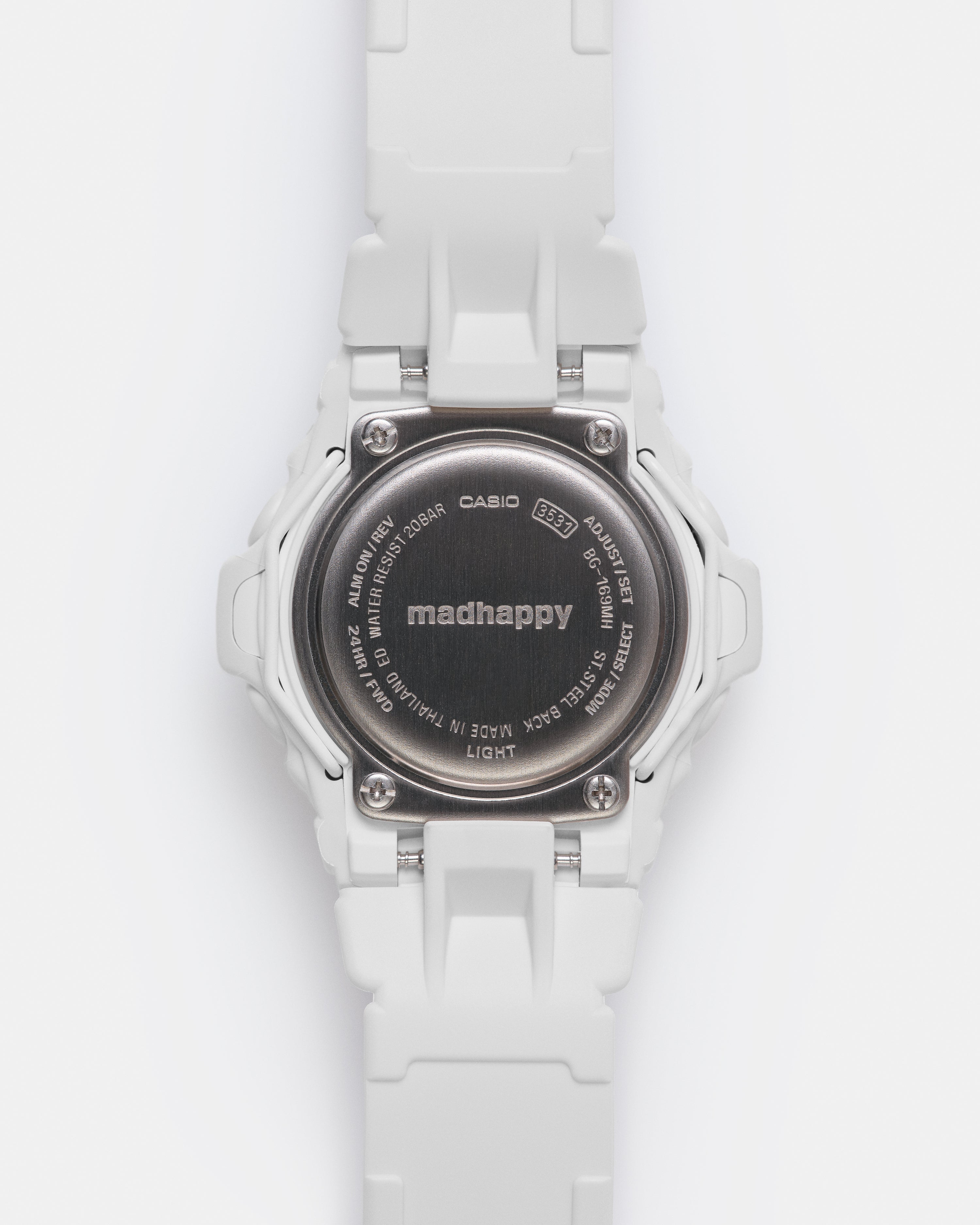 Baby-G ホワイト♡ CASIO Baby-G 'White' BGW-100WC-7T