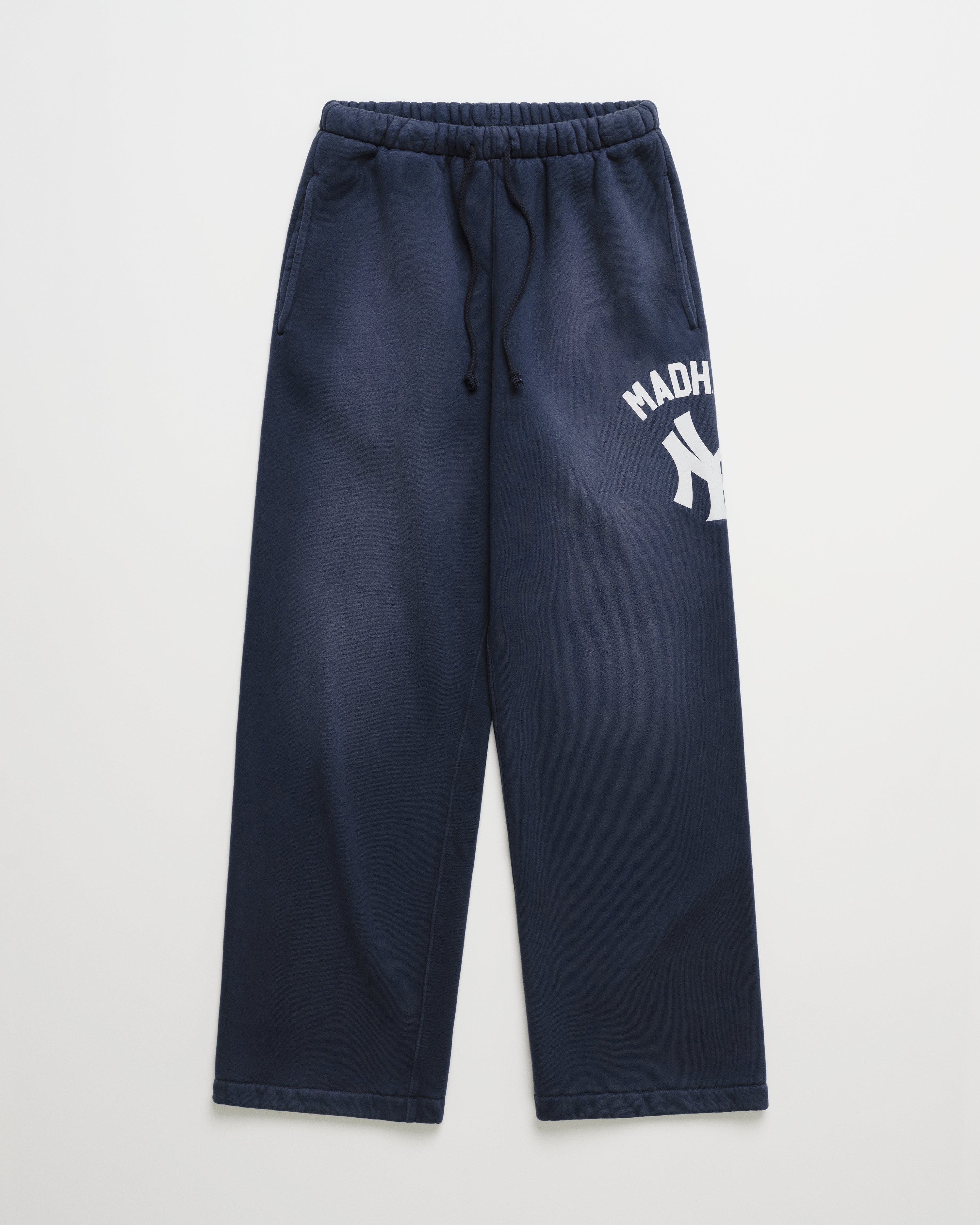 パンツ madhappy マッドハッピー ×New York Yankees ネイビー